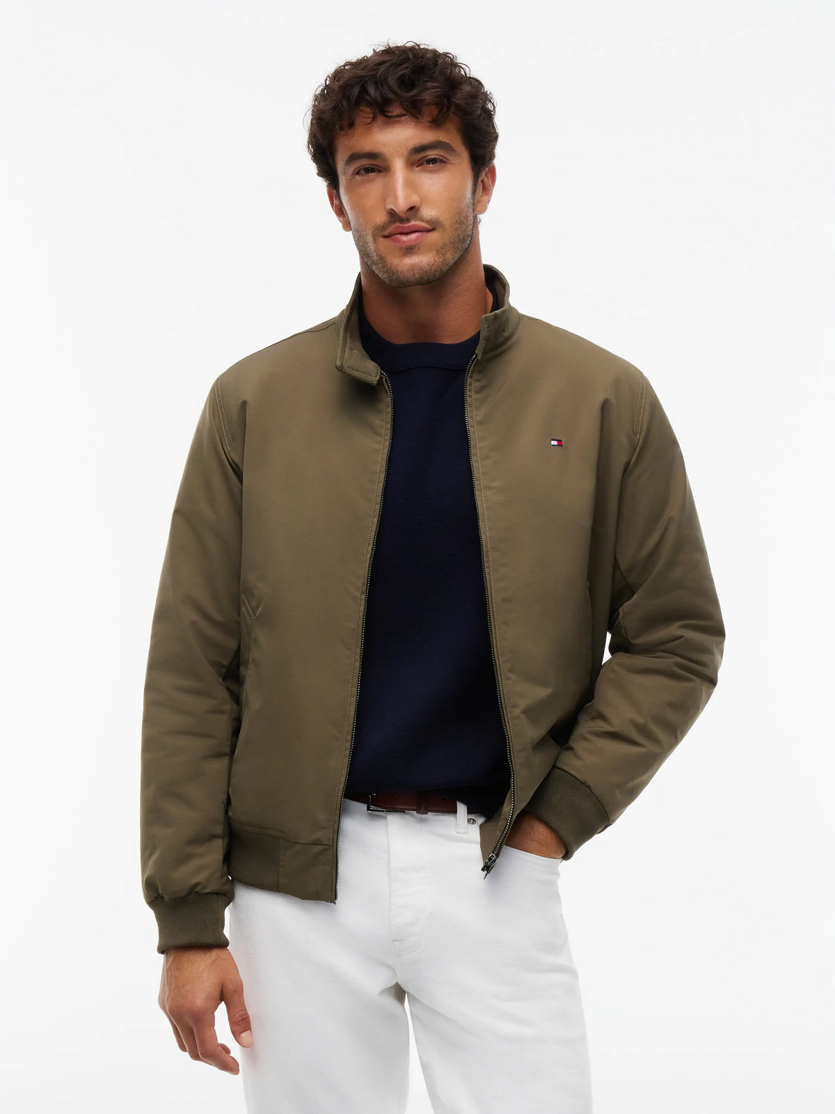Übergangsjacke mit Stehkragen