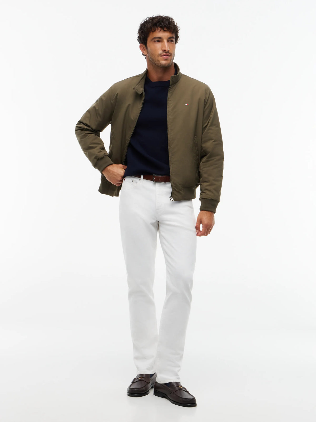 Übergangsjacke mit Stehkragen