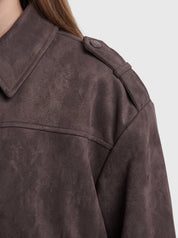 Lederjacke KOGNIA FAUX SUEDE