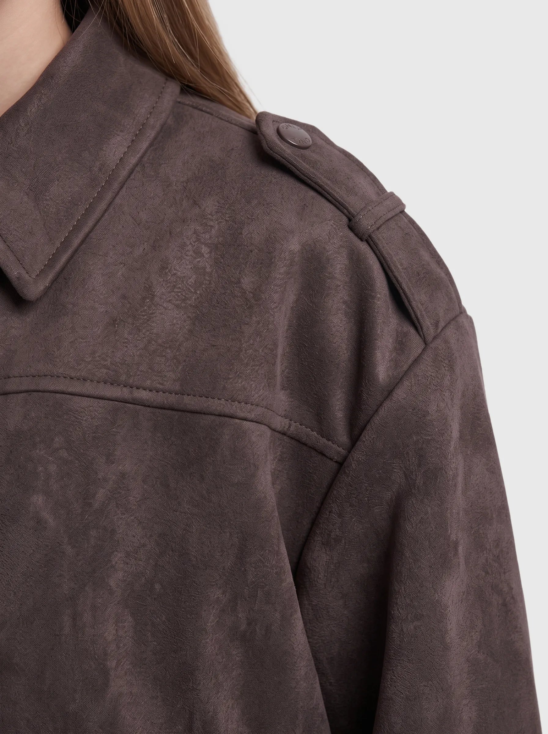 Lederjacke KOGNIA FAUX SUEDE