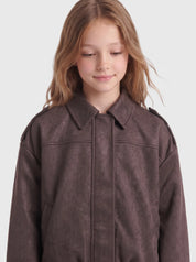 Lederjacke KOGNIA FAUX SUEDE