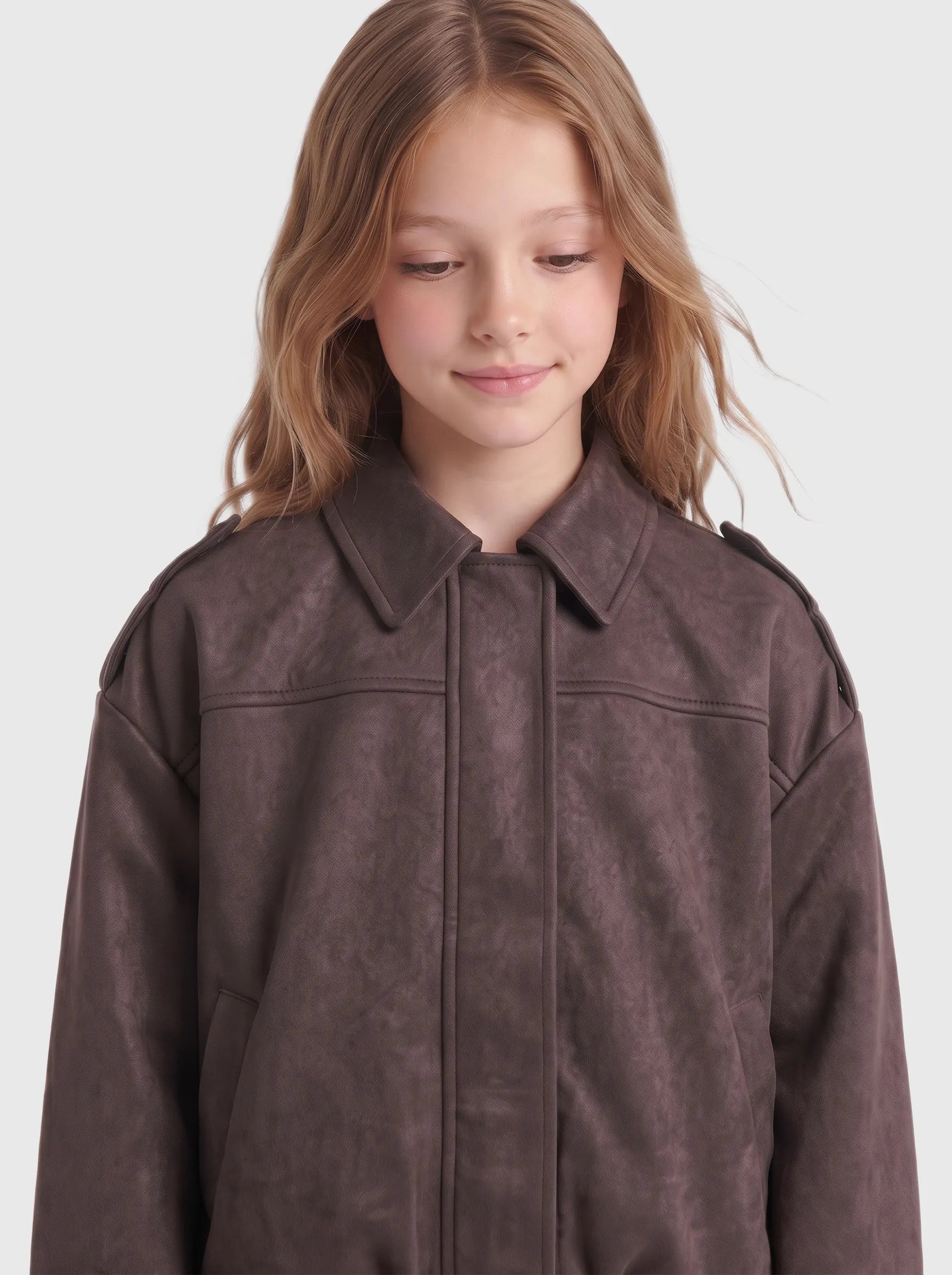Lederjacke KOGNIA FAUX SUEDE