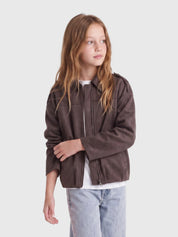 Lederjacke KOGNIA FAUX SUEDE