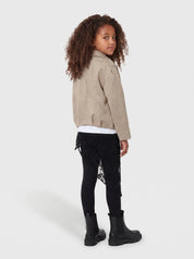 Lederjacke KOGNIA FAUX SUEDE