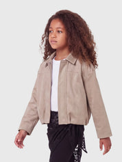 Lederjacke KOGNIA FAUX SUEDE