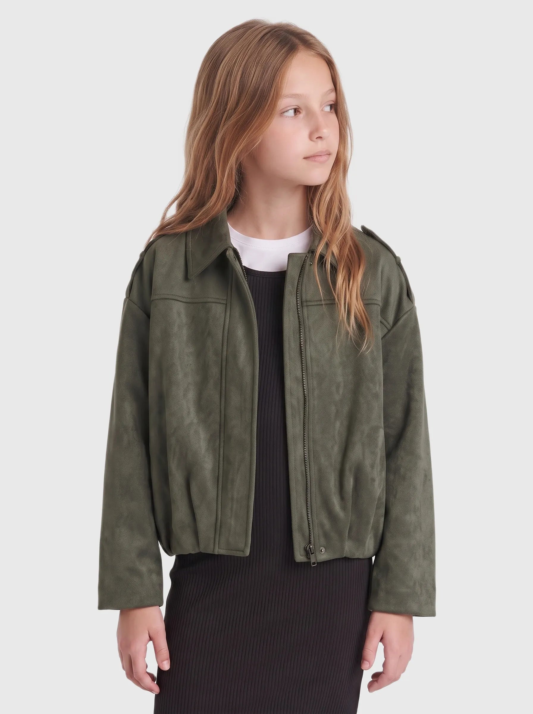 Lederjacke KOGNIA FAUX SUEDE