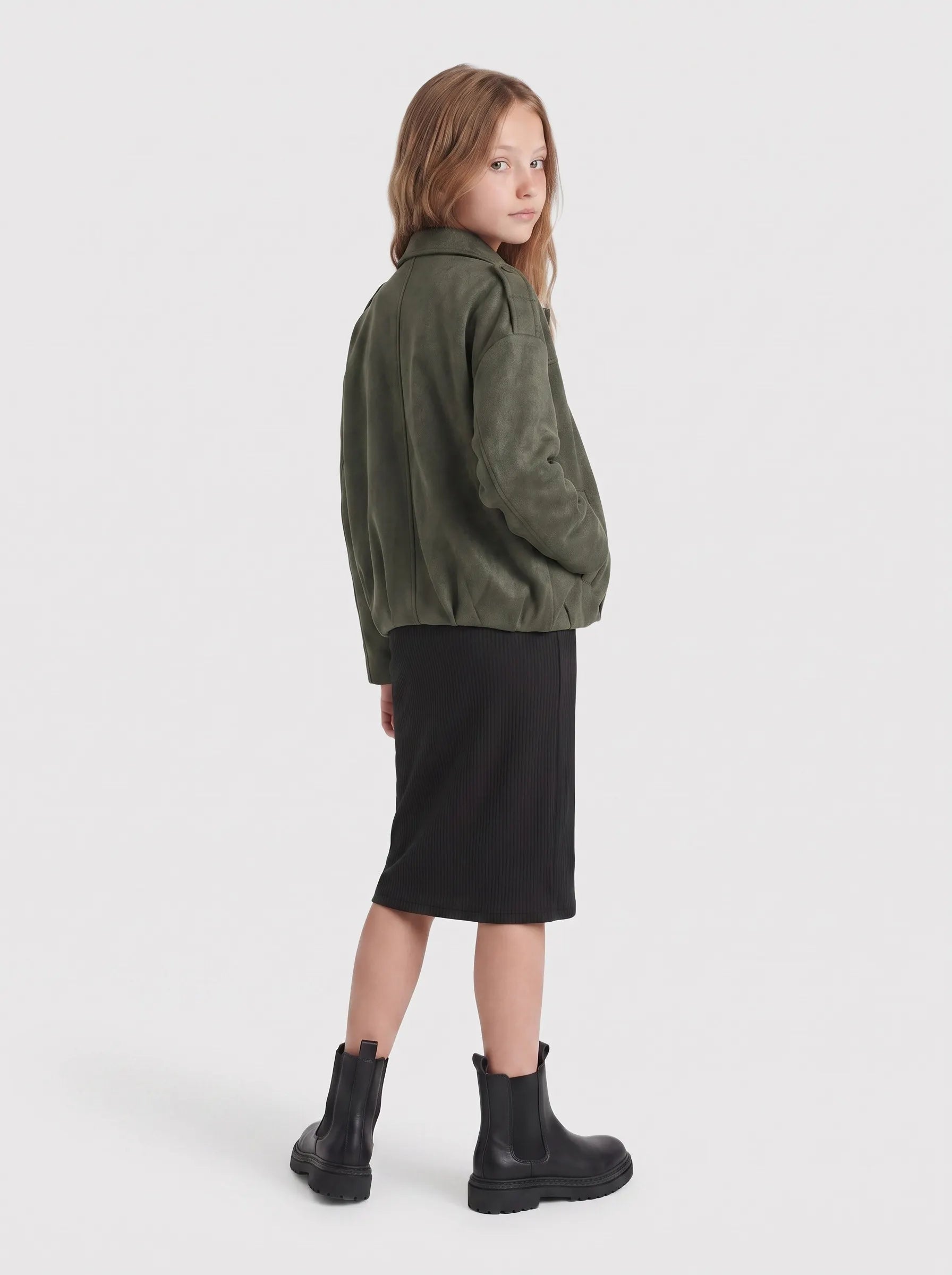 Lederjacke KOGNIA FAUX SUEDE