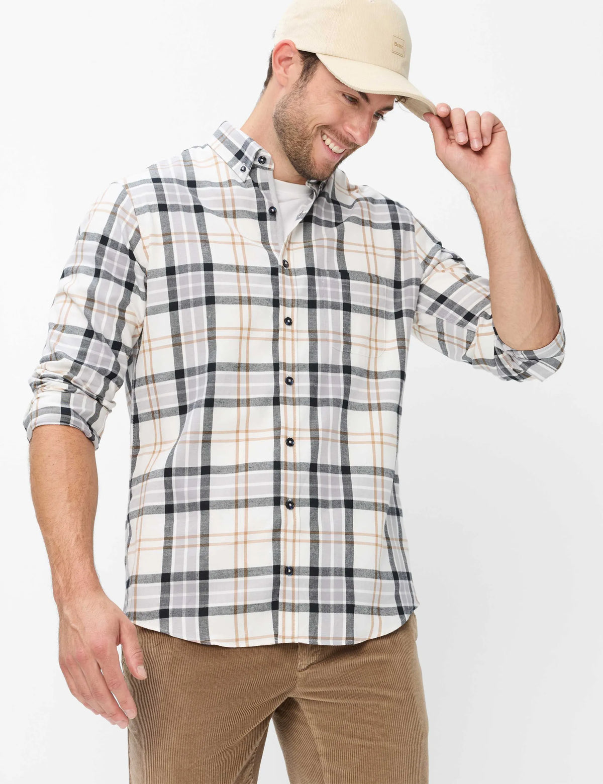 Flanellhemd DANIEL Modern Fit