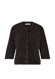 Strickcardigan aus Baumwollmix