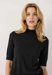 Strick-T-Shirt aus Viskose