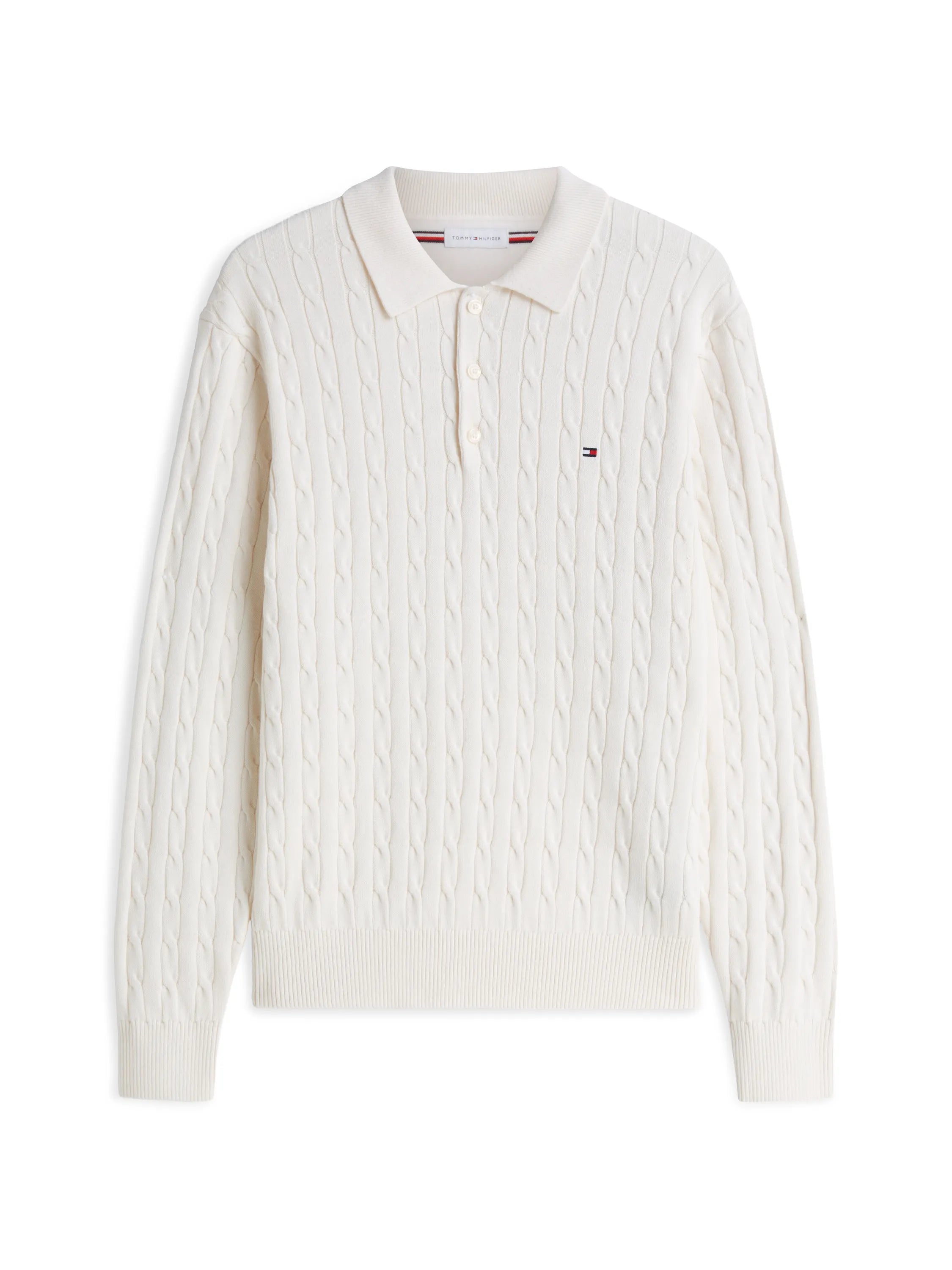 Strickpullover CABLE LS POLO