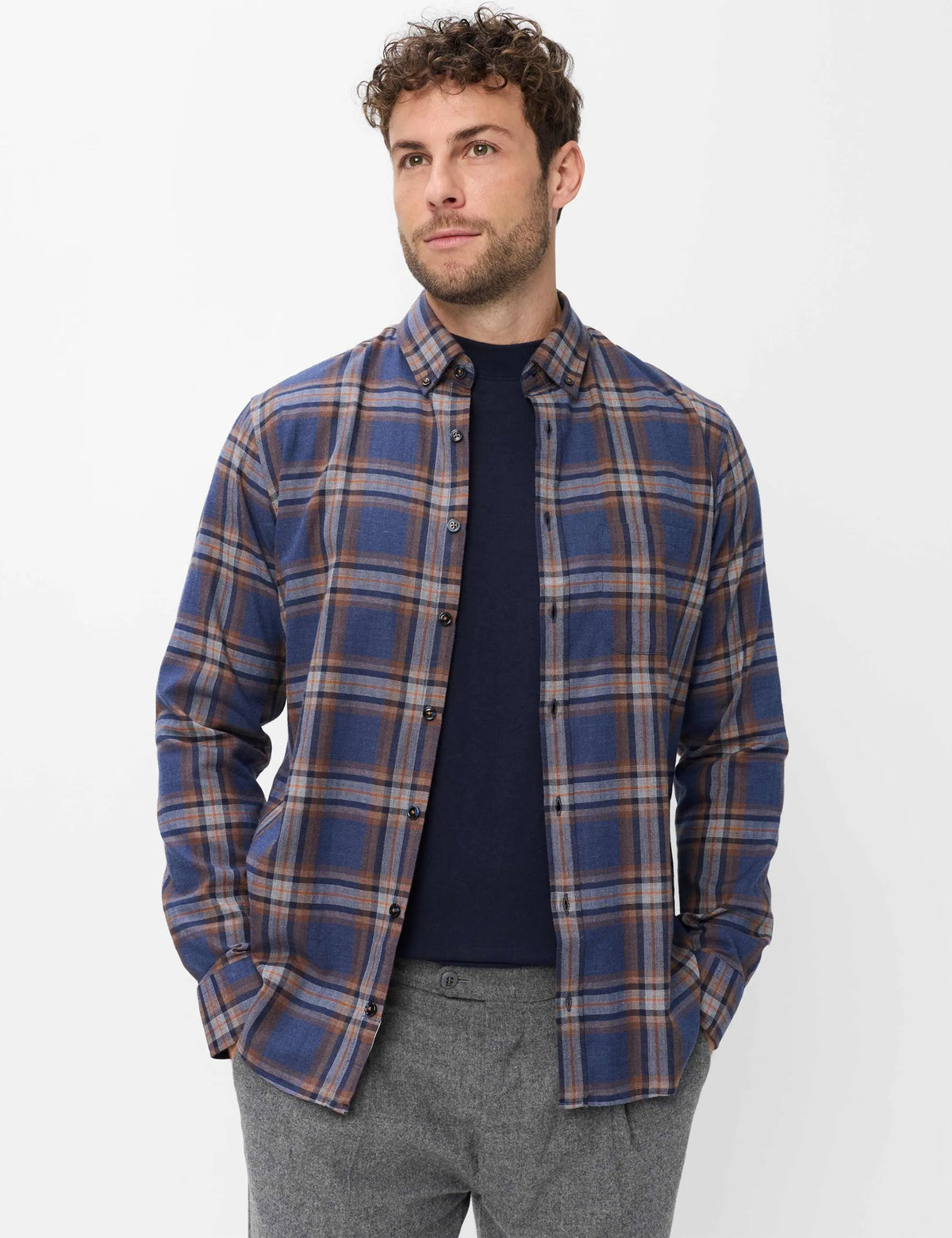 Flanellhemd DANIEL Modern Fit