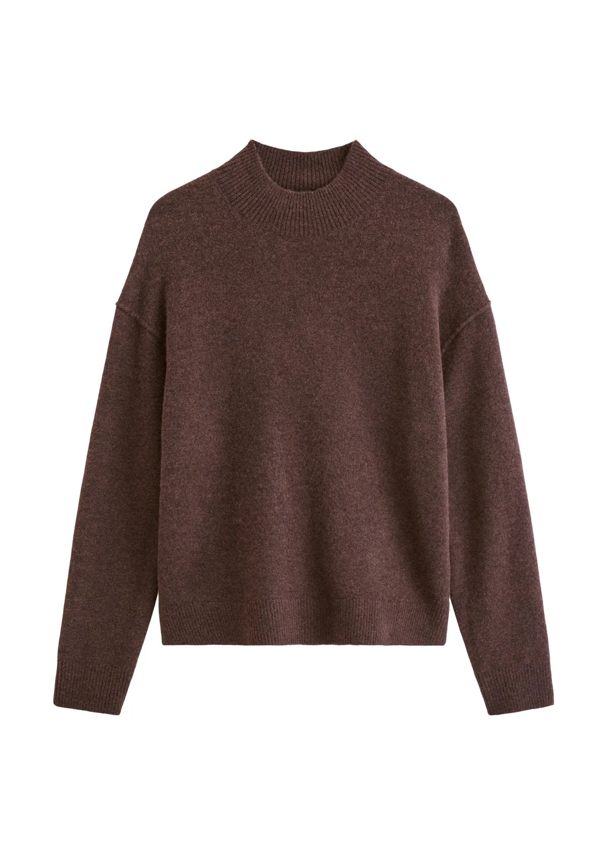 Strickpullover aus Schurwollmix