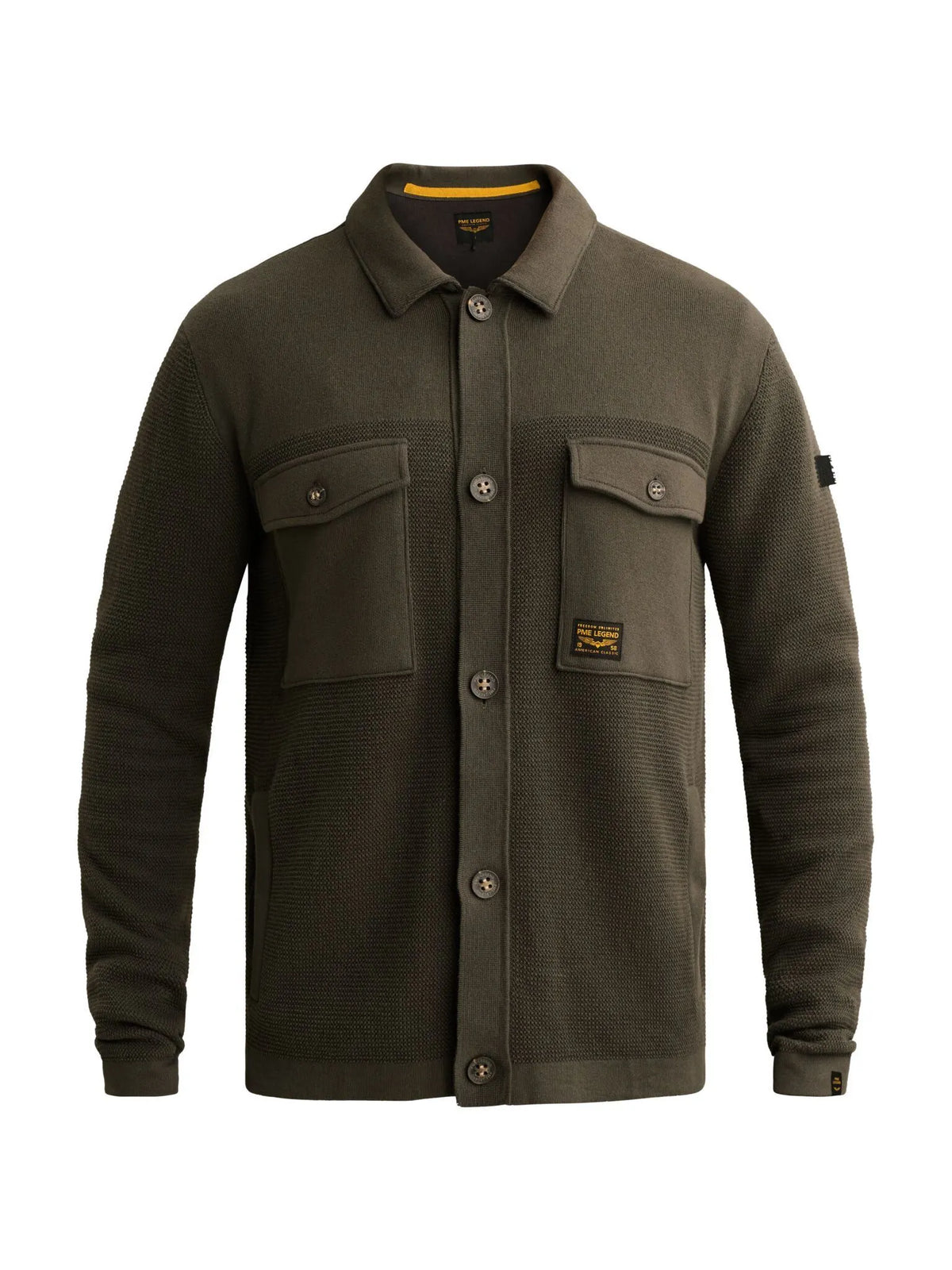 Overshirt aus Baumwollmix