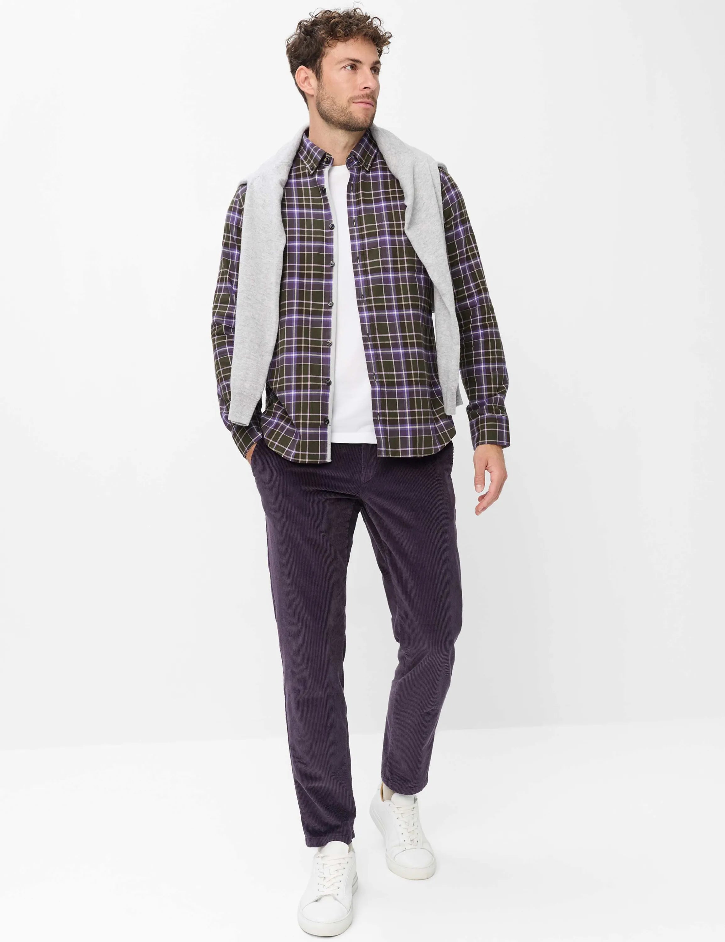 Flanellhemd DANIEL Modern Fit