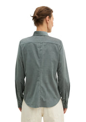 Samtbluse Slim Fit