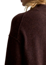 Strickpullover aus Schurwollmix