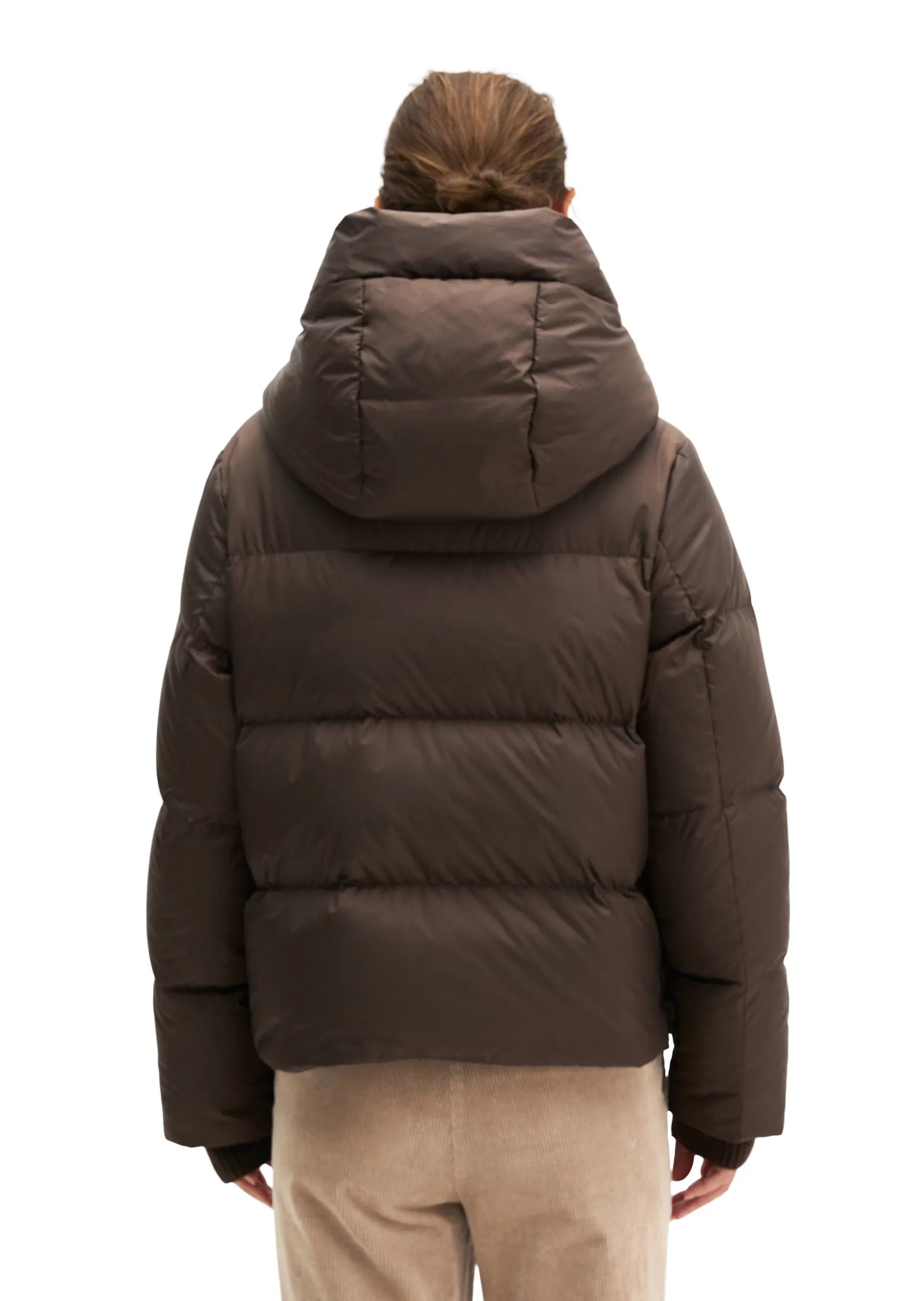 Daunenjacke mit Kapuze