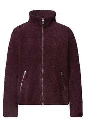 Teddy-Jacke mit Stehkragen