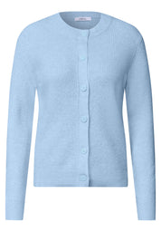 Strickcardigan aus Baumwollmix