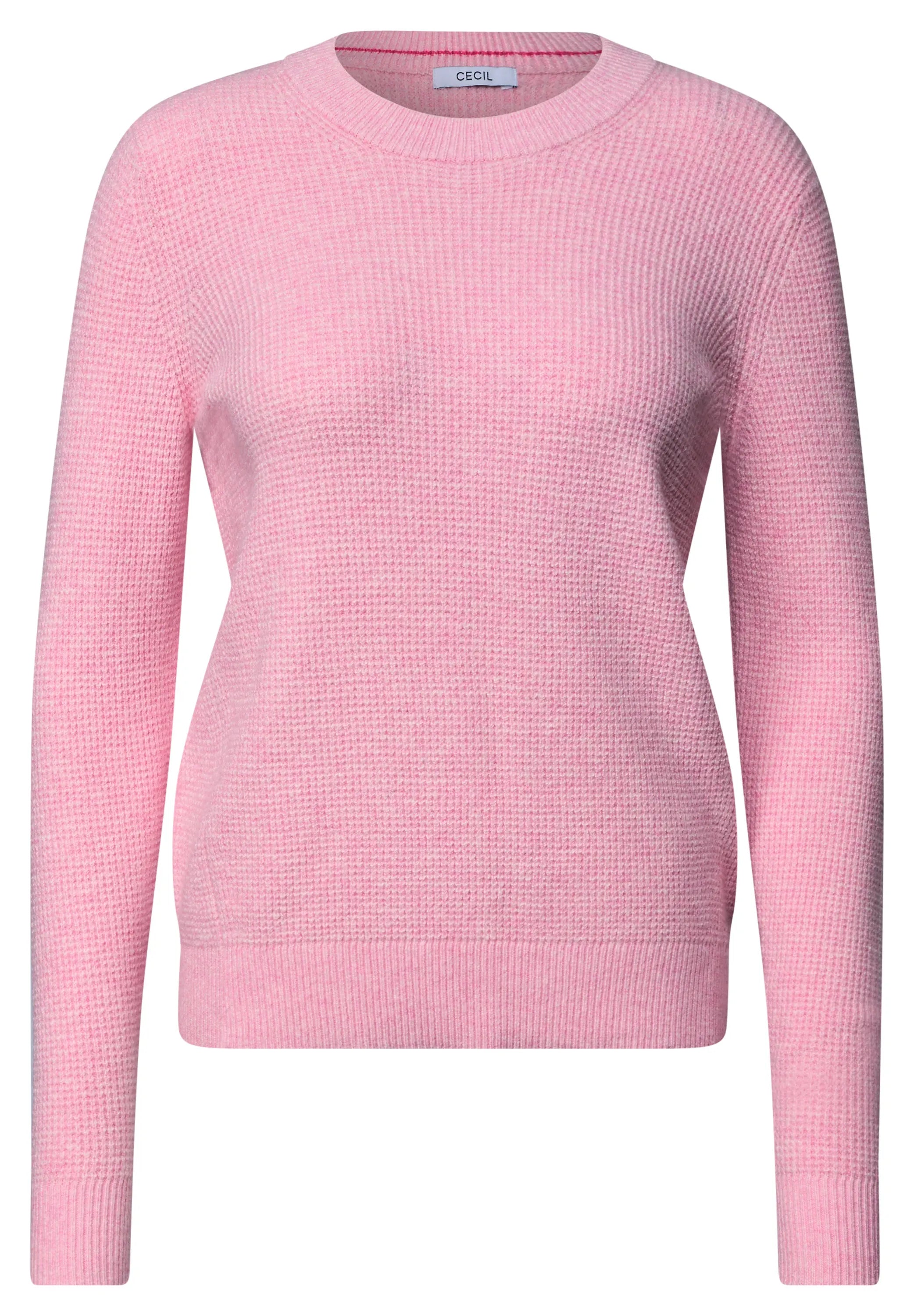 Strickpullover aus Baumwollmix