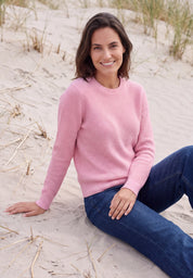 Strickpullover aus Baumwollmix
