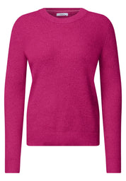 Strickpullover aus Baumwollmix