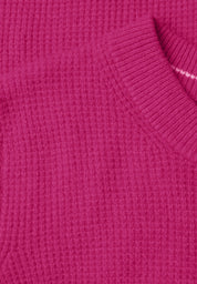 Strickpullover aus Baumwollmix
