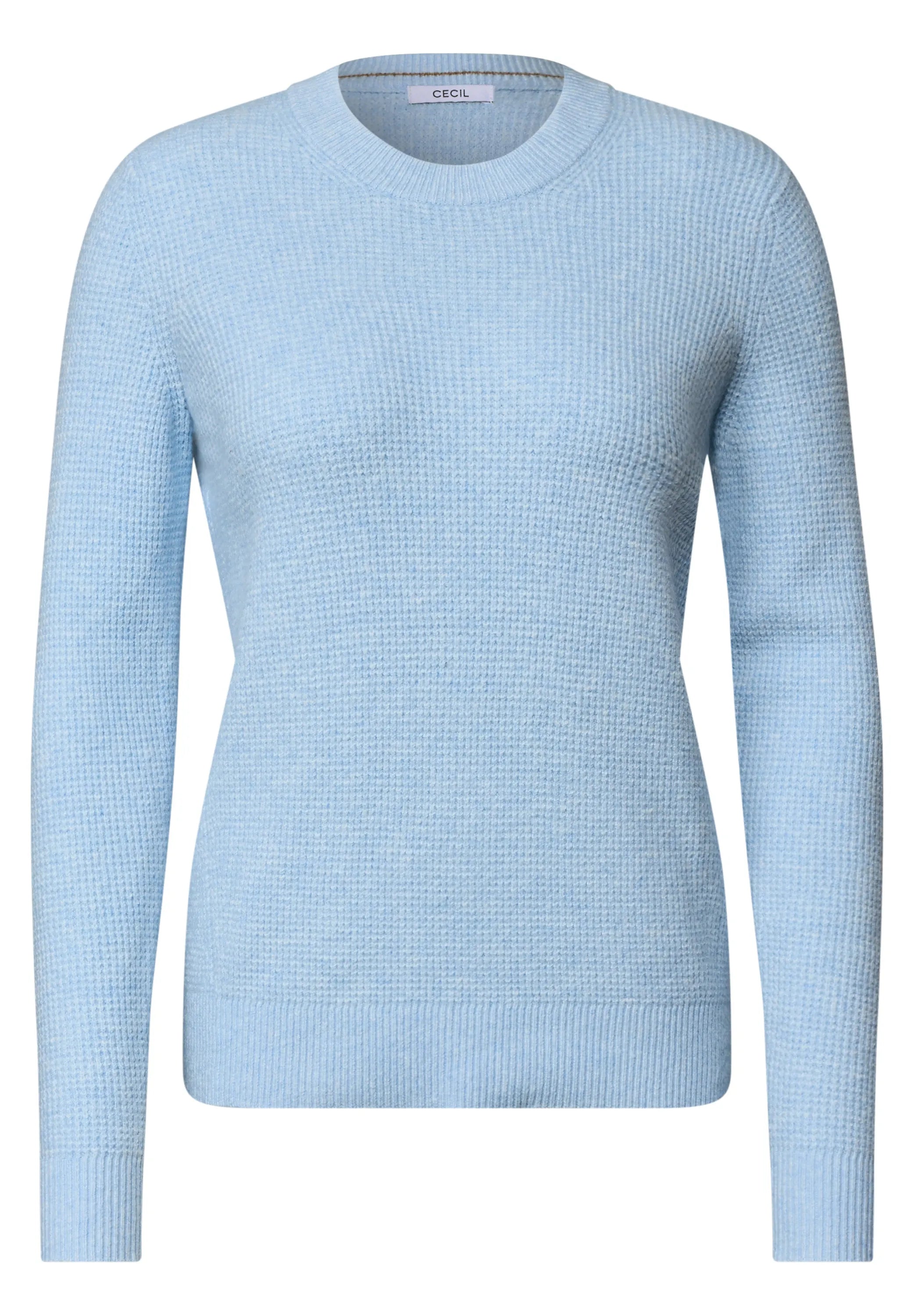 Strickpullover aus Baumwollmix