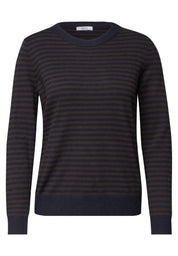 Strickpullover gestreift