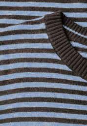 Strickpullover gestreift