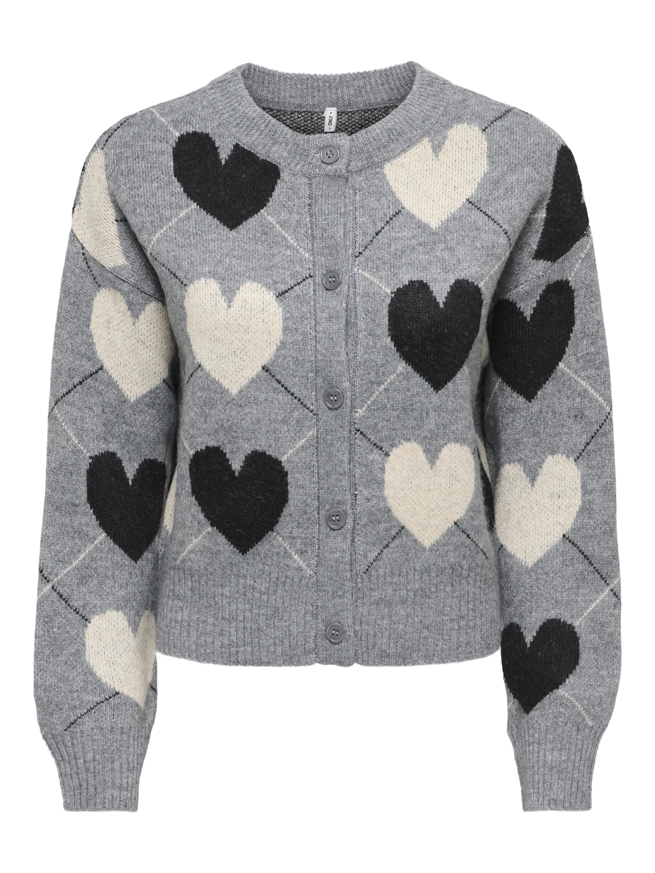 Strickjacke mit Knopfleiste