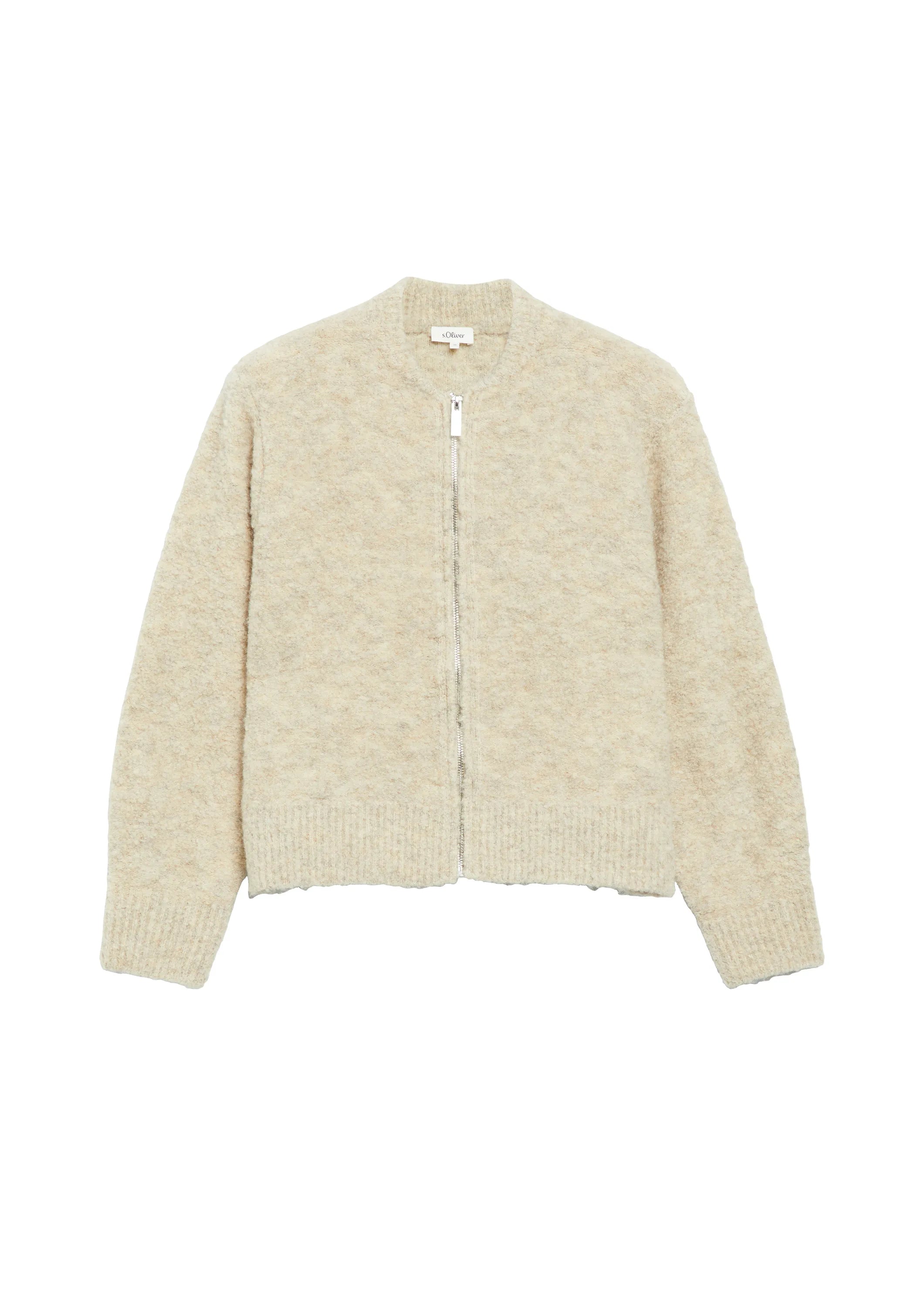 Strickjacke meliert