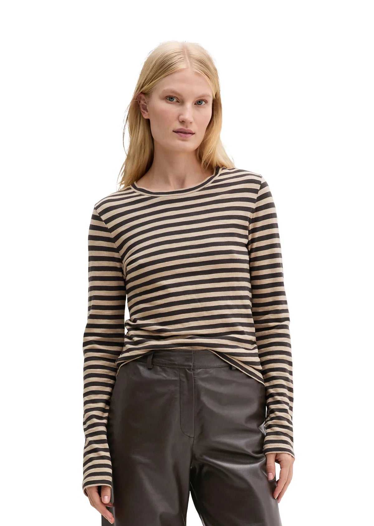 Langarmshirt aus Baumwolle
