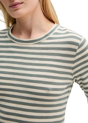 Langarmshirt aus Baumwolle