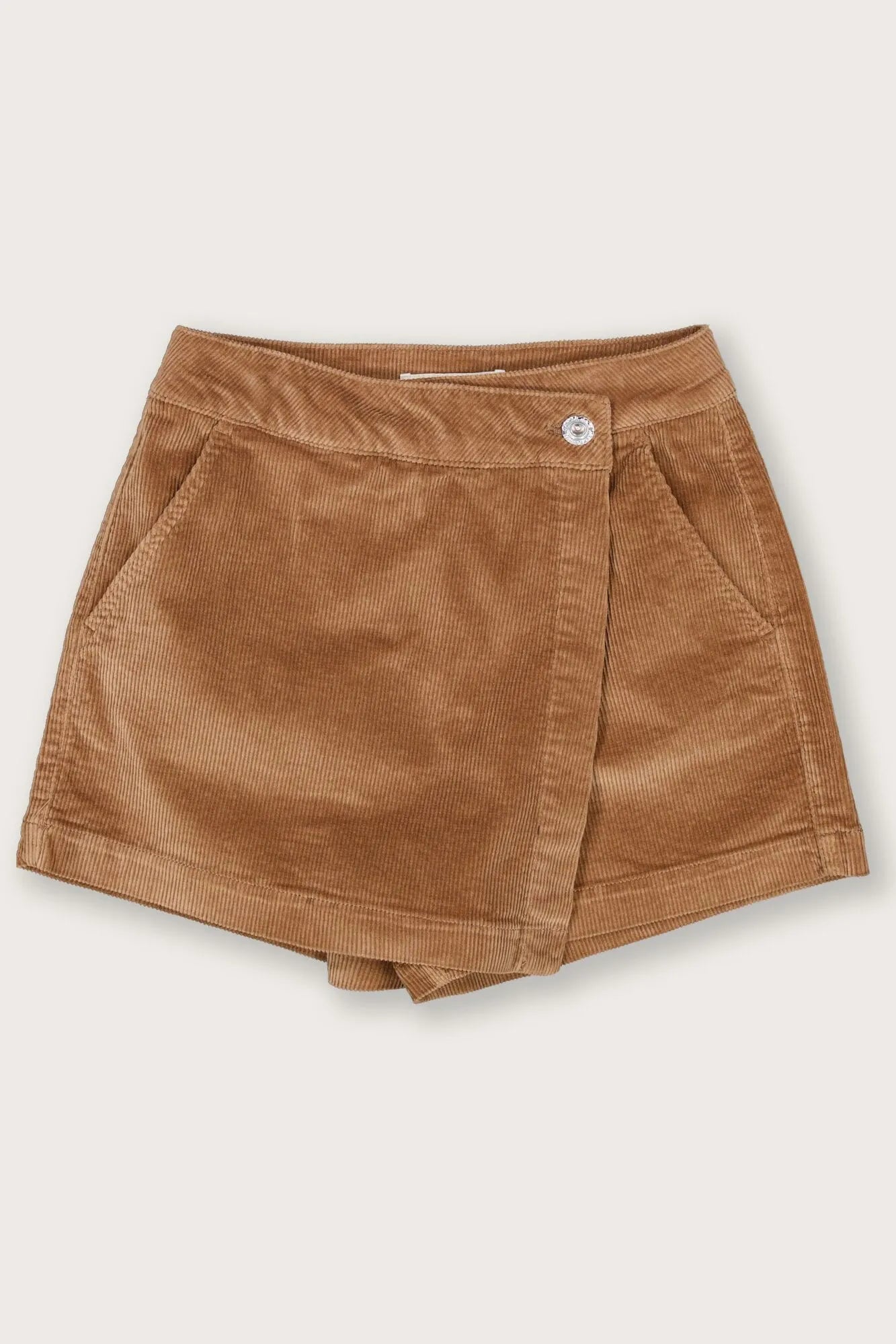 Cord-Skorts Mini aus Baumwolle