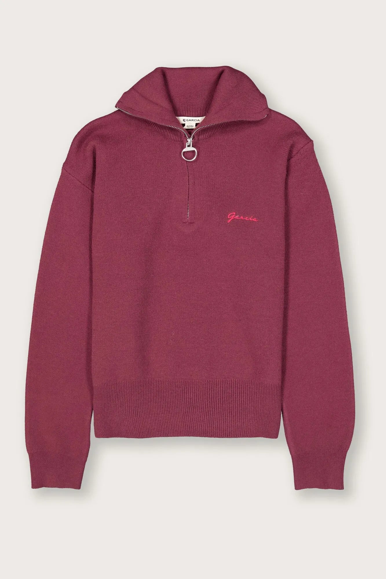 Sweatshirt mit Troyerkragen