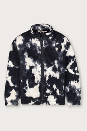 Fleecejacke mit Stehkragen