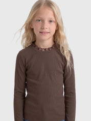 Langarmshirt aus Baumwolle