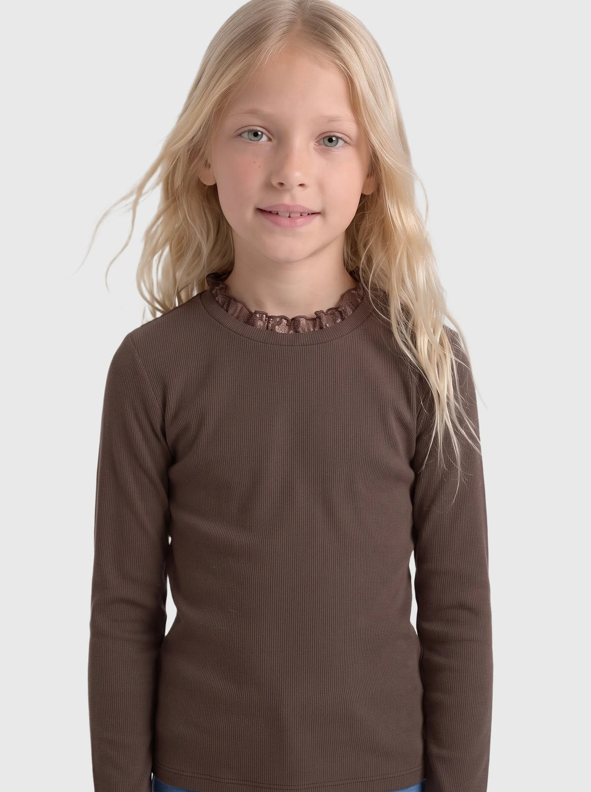 Langarmshirt aus Baumwolle