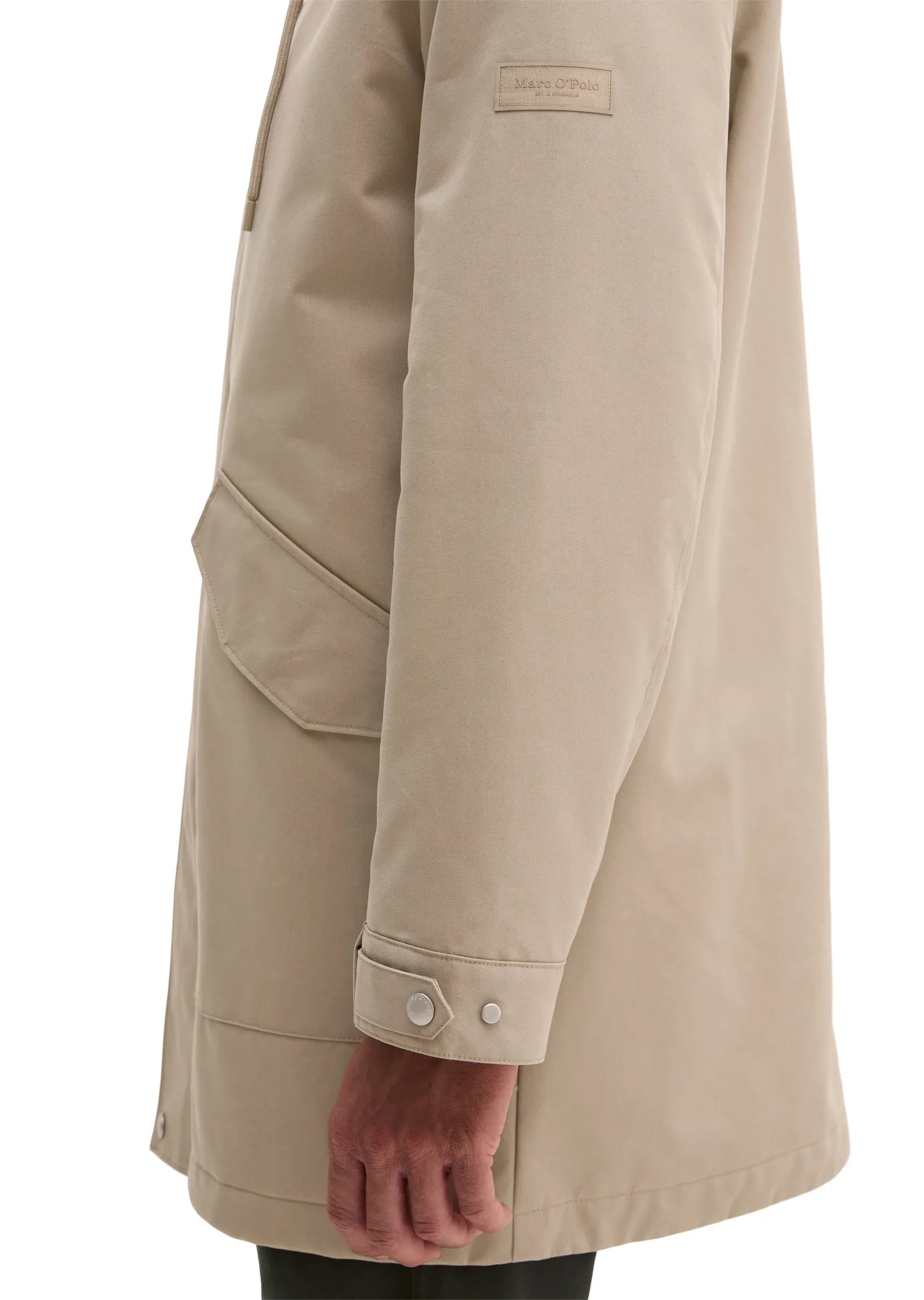 Winterjacke aus Baumwolle