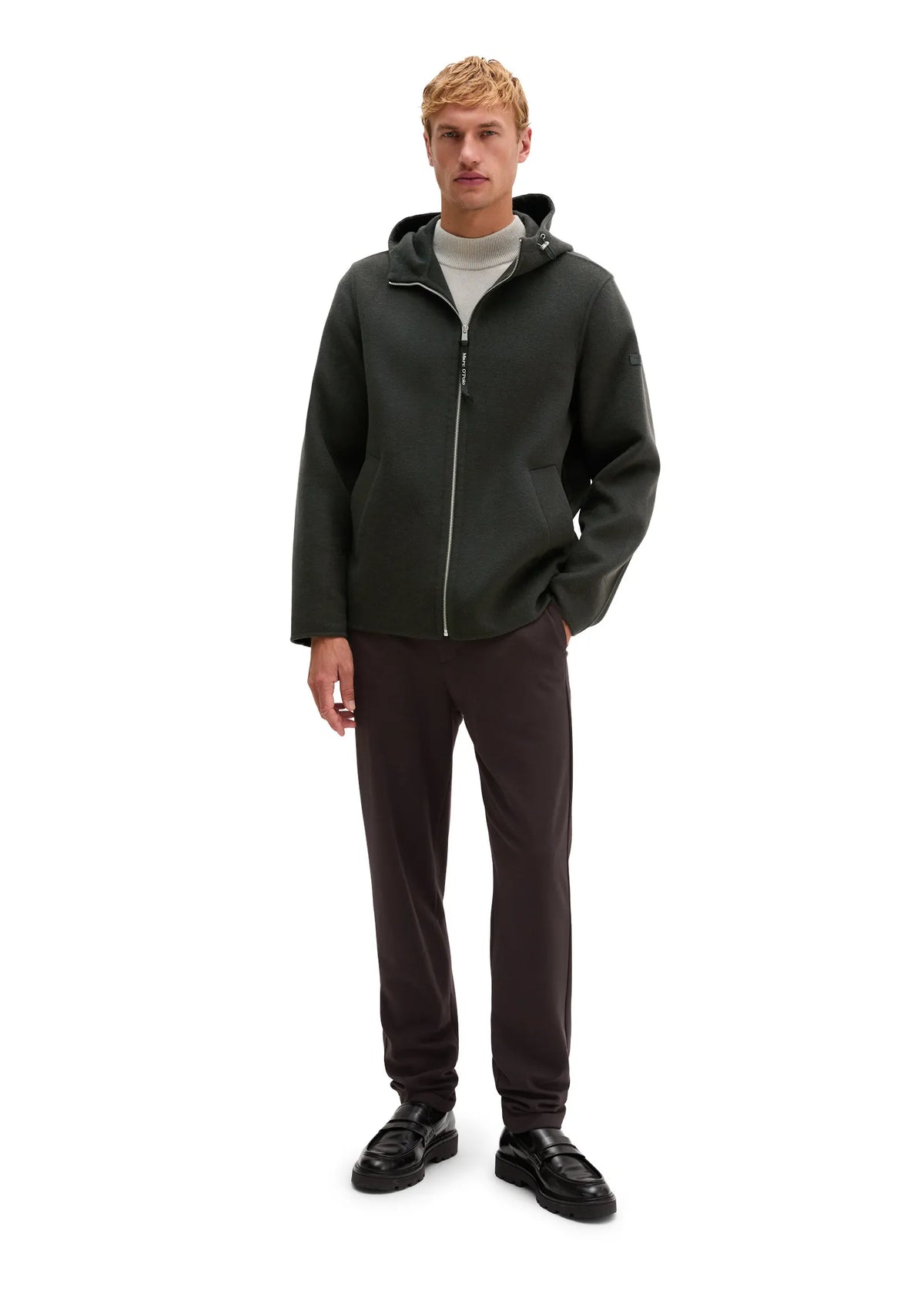 Übergangsjacke aus Wolle