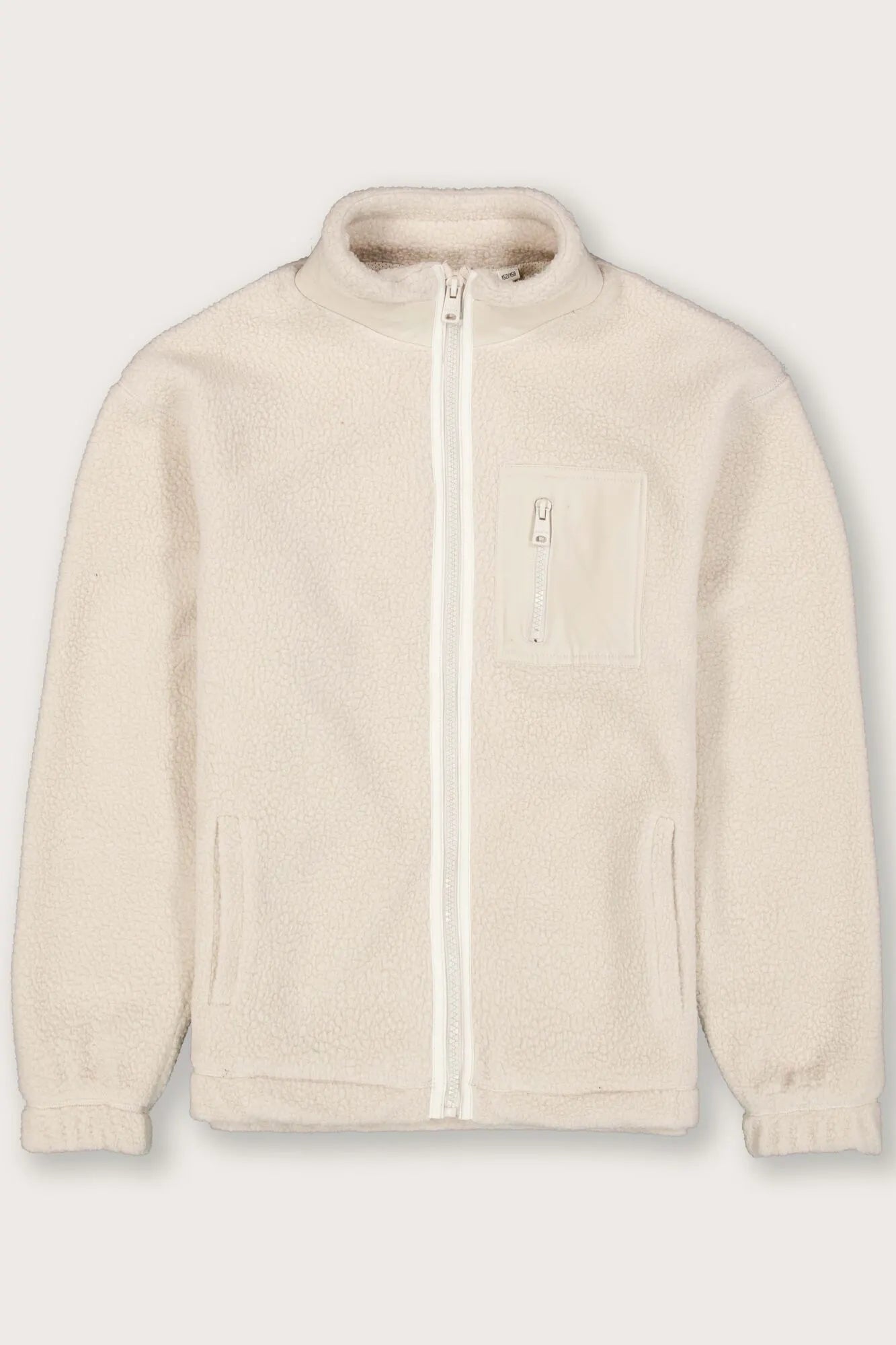 Fleecejacke mit Stehkragen
