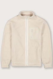Fleecejacke mit Stehkragen
