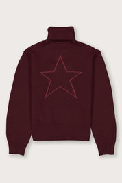 Sweatshirt mit Troyerkragen