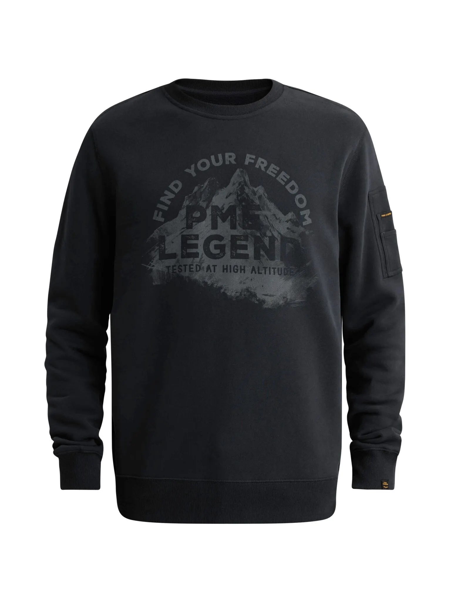Sweatshirt aus Baumwolle mit Print