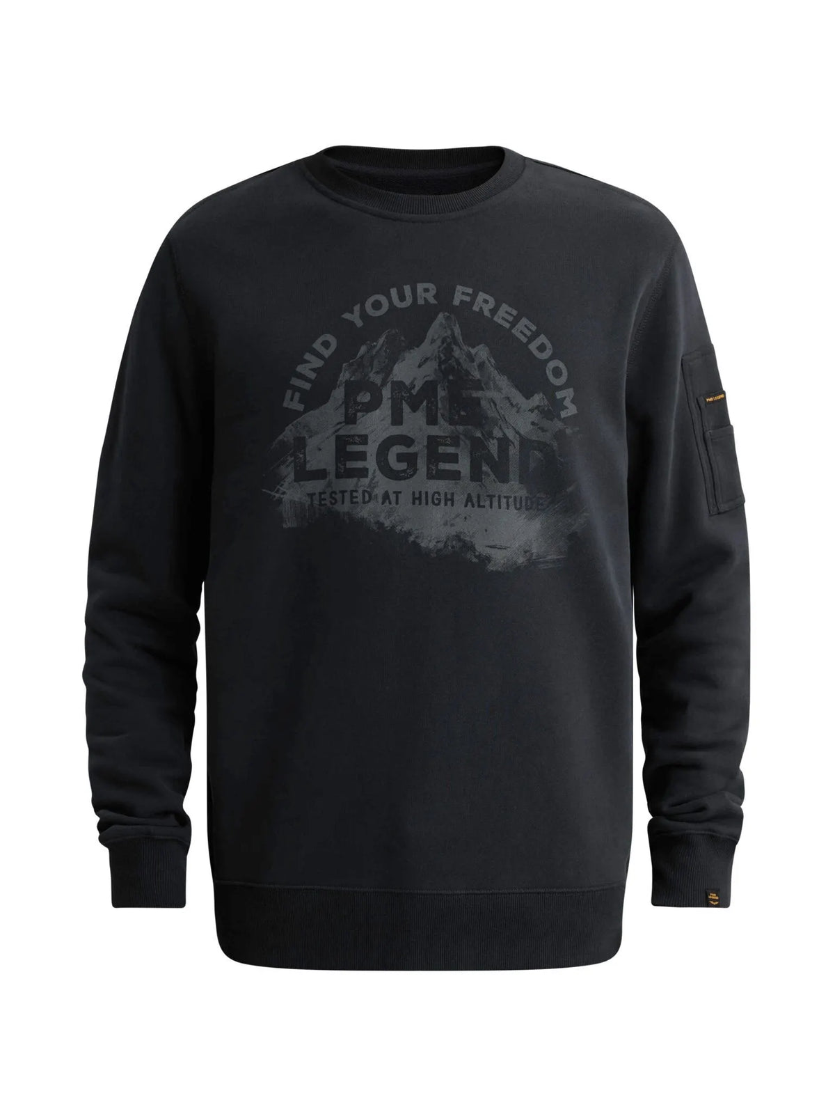 Sweatshirt aus Baumwolle mit Print