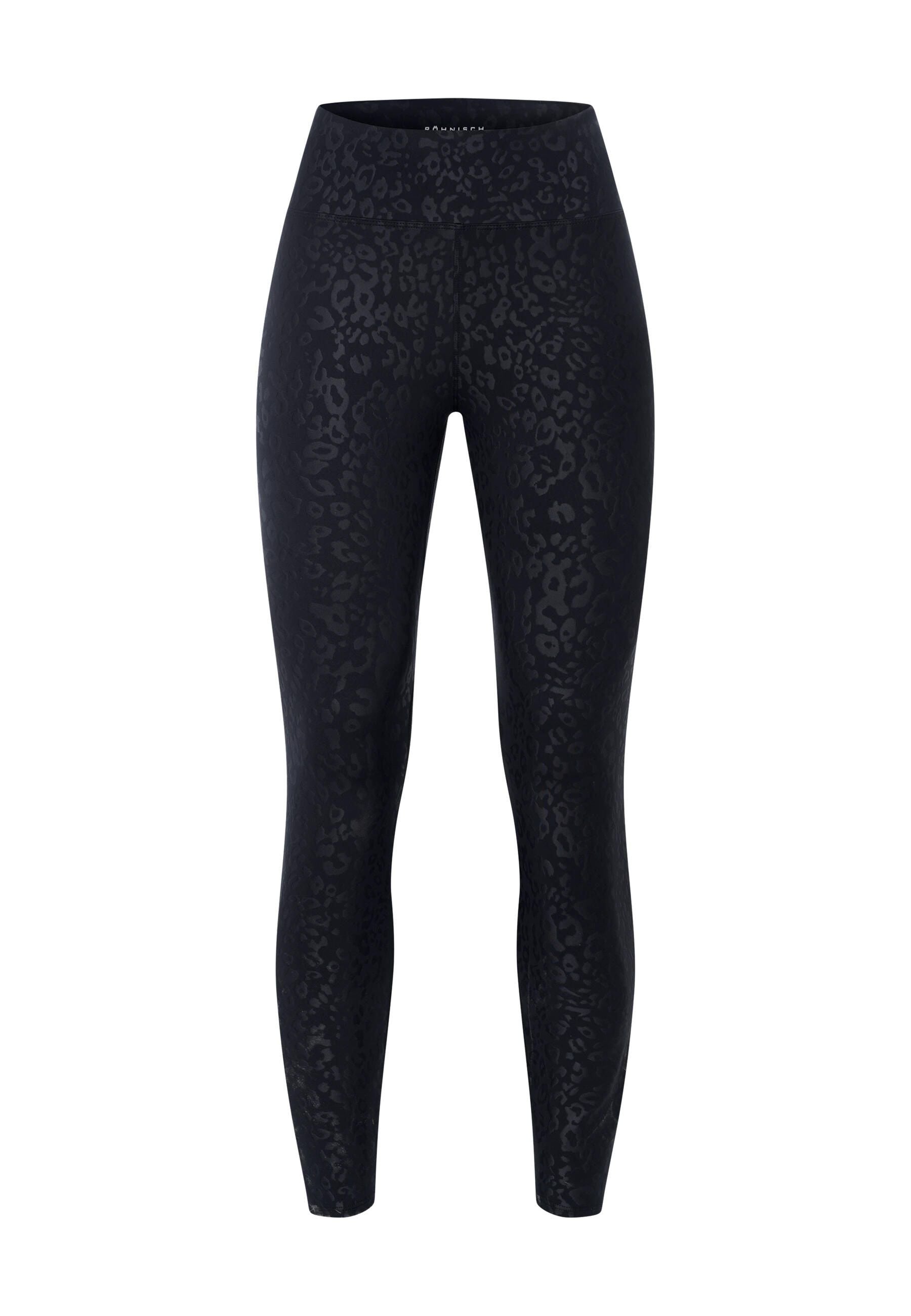 Leggings mit Leoprint