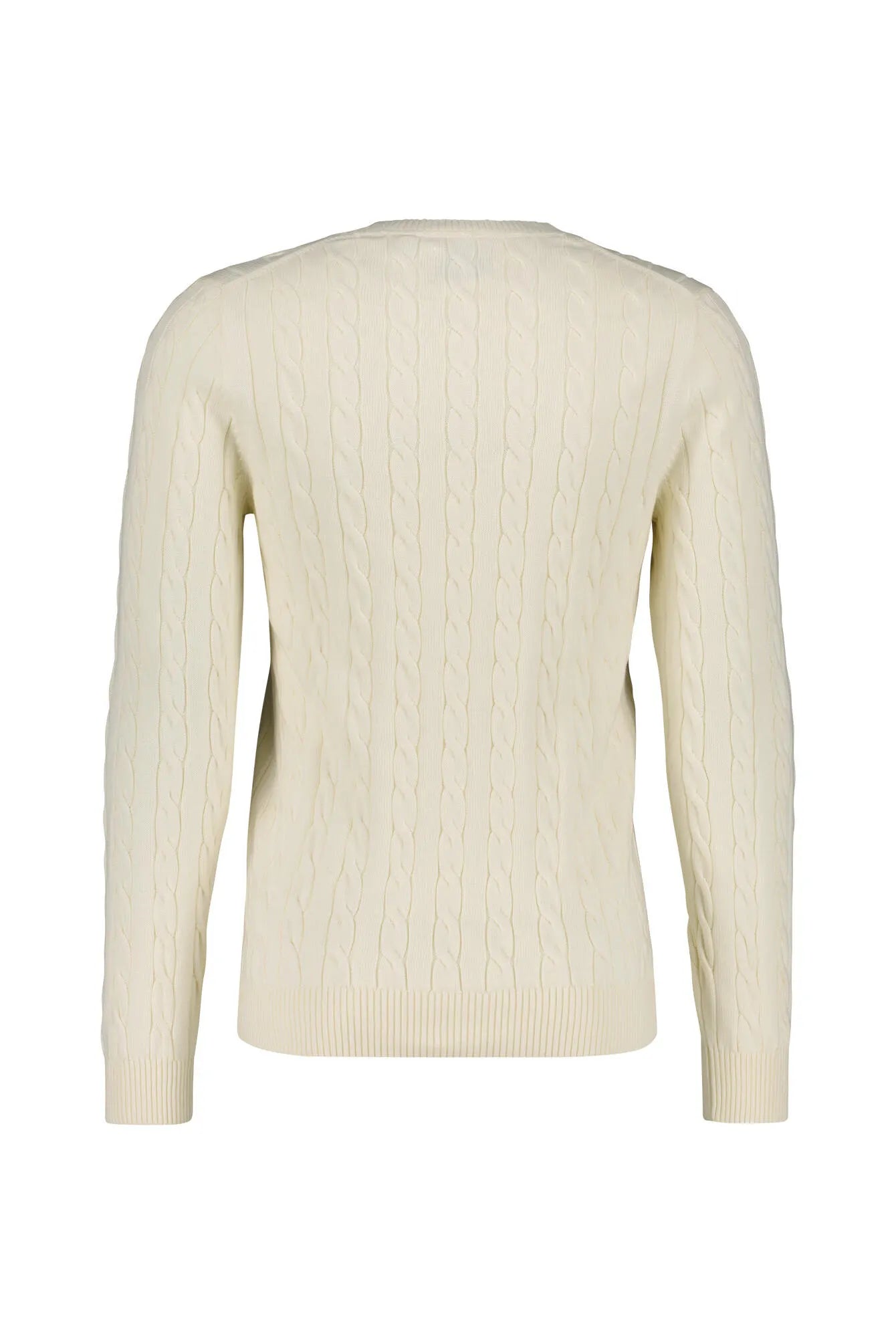 Strickpullover mit Zopfmuster