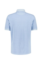 SUNFADED SS POLO, FRESH BLUE